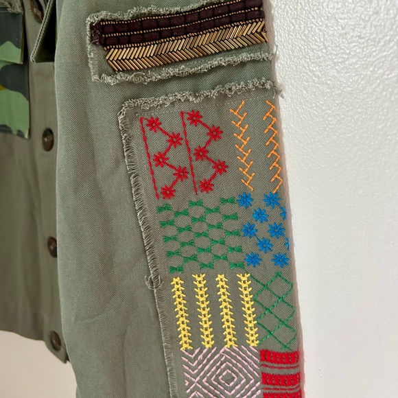 NWT Boden Islington Camo Jacket Size 0 XS - Picture 7 of 15